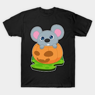 Mouse Halloween Pumpkin T-Shirt